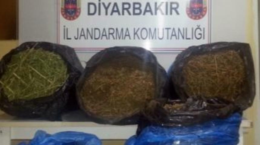 Diyarbakır&rsquo;da 42,5 Kilogram Esrar Ele Ge&ccedil;irildi