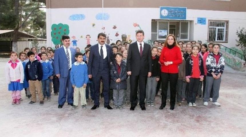 Merkezefendi Belediyesi&rsquo;nden K&ouml;y Okuluna Yardım