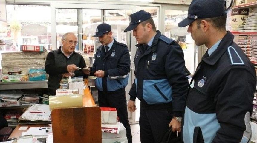 Merkezefendi&rsquo;de Yılbaşı &Ouml;ncesi Zabıta Denetimi