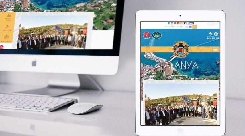Alanya Belediyesi Web Sitesini Yeniledi