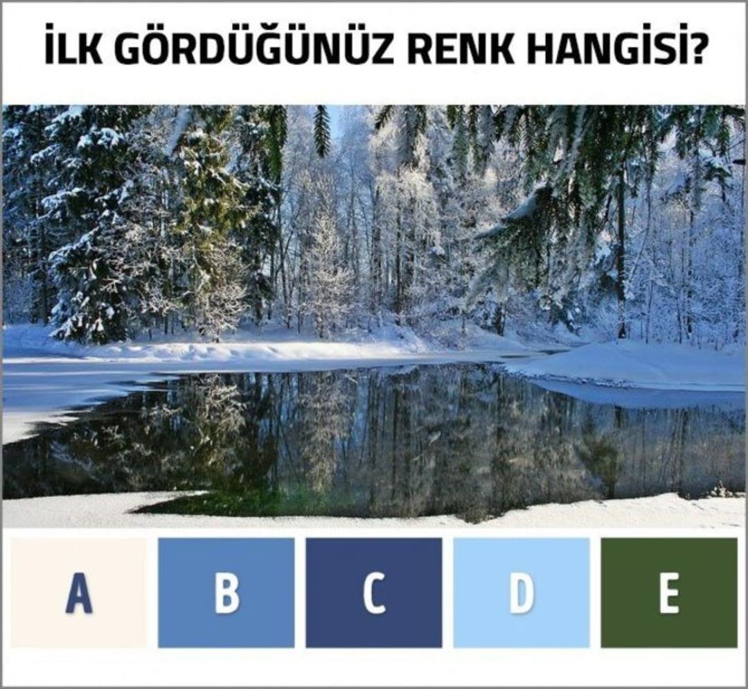 Zihin yaşını ortaya &ccedil;ıkaran renk testi 