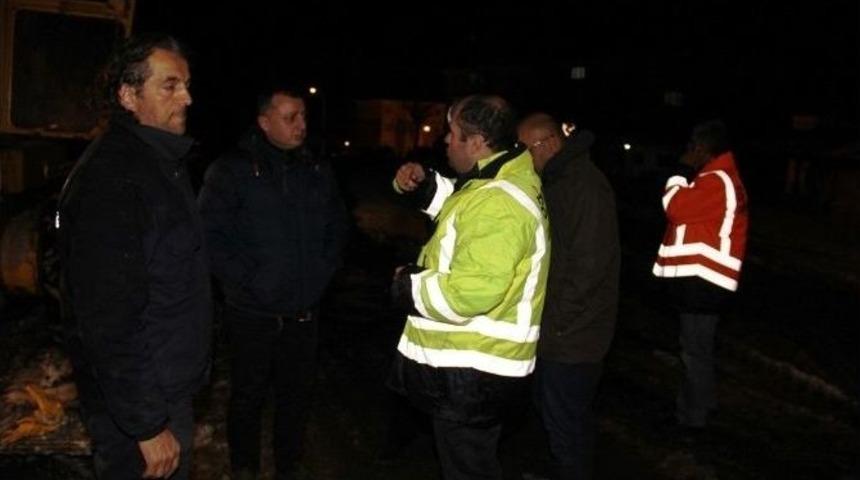 Genel Sekreter B&uuml;y&uuml;kakın, Karla M&uuml;cadele Ekipleriyle Buluştu