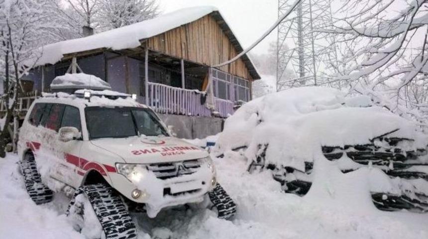 Enfeksiyon Kapan Bebeğe Paletli Ambulanslaulaşıldı