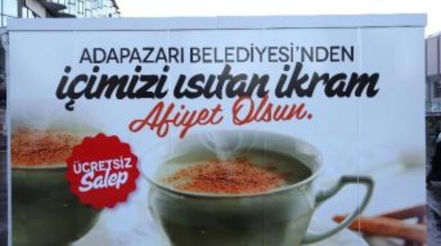 Adapazarı Belediyesi&rsquo;nin Salep İkramı Pazartesi Başlıyor
