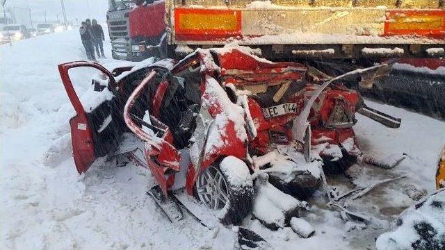 Düzce’de Zincirleme Trafik Kazası: 7 Yaralı