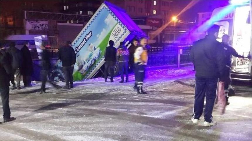 Van&rsquo;da Trafik Kazası; 1 Yaralı