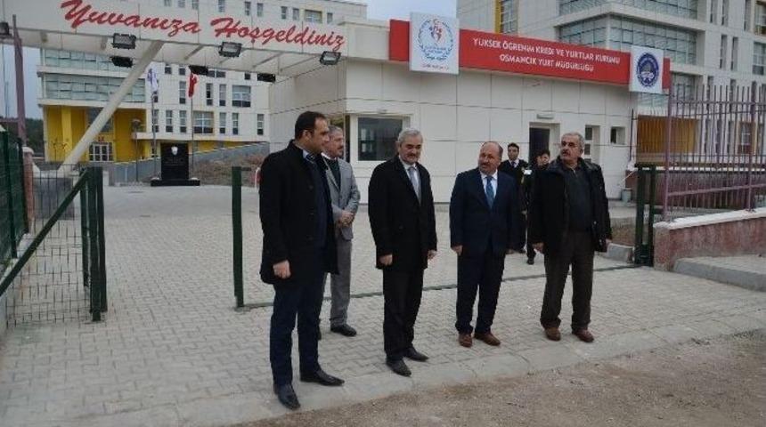 Başkan Karataş Kyk &Ouml;ğrenci Yurdunu Ziyaret Etti