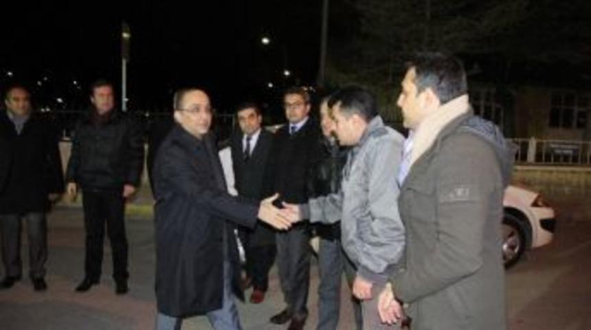 Erzincan İl Emniyet M&uuml;d&uuml;r&uuml; İnci Yılbaşı Tedbirlerini Yerinde İnceledi