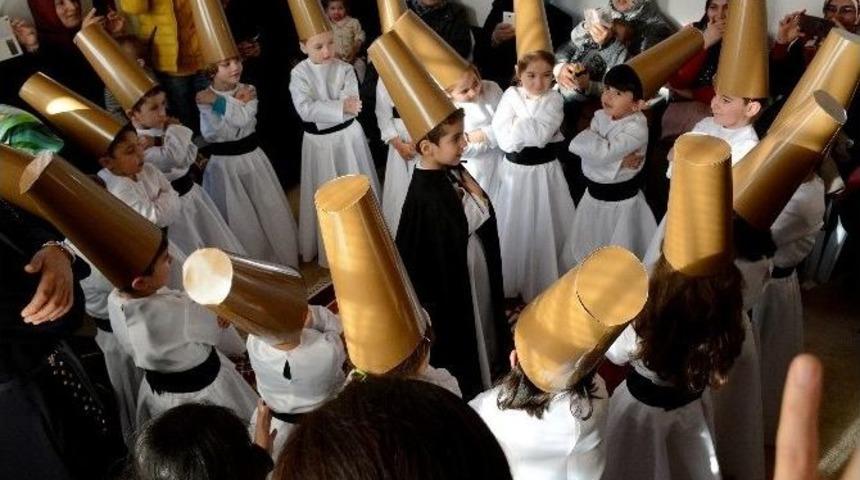 Minik Semazenler Mekke&rsquo;nin Fethi&rsquo;ni Kutladı