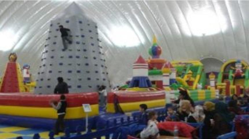 Sevgi Evleri&rsquo;nde Kalan &Ccedil;ocuklar &Ccedil;ocuk K&ouml;y&uuml;&rsquo;nde Eğlendi