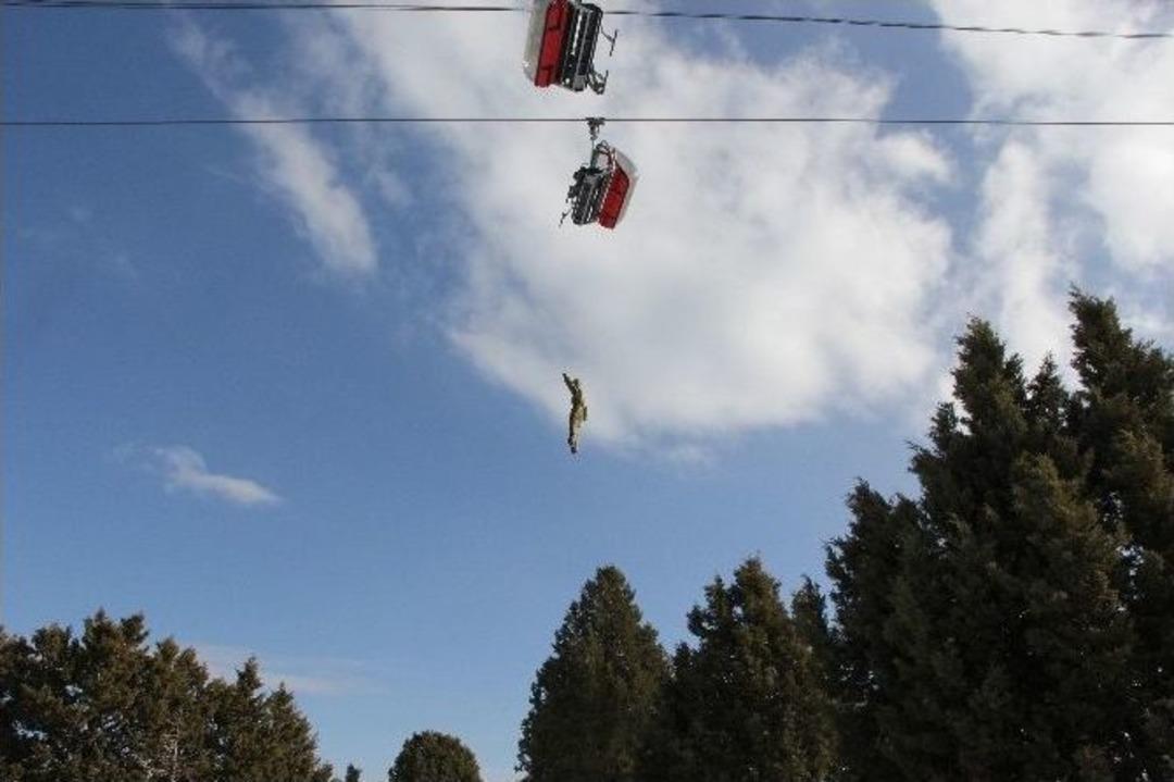 Ergan Dağı&rsquo;nda Kurtarma Tatbikatı Ger&ccedil;eği Aratmadı