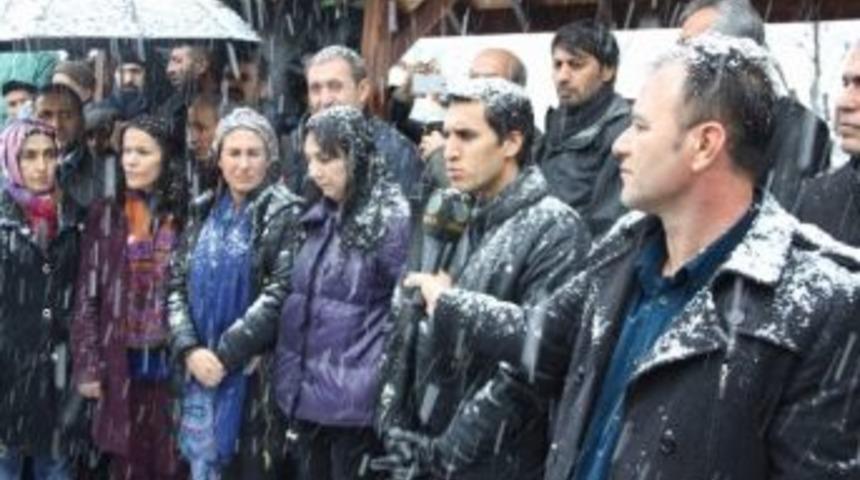 Hdp Ve Dbp Heyetine Kar Engeli