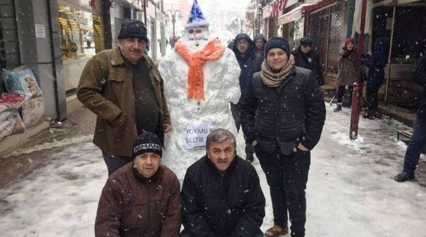 Fatsa&rsquo;da Kardan Adamlar Her Yerde