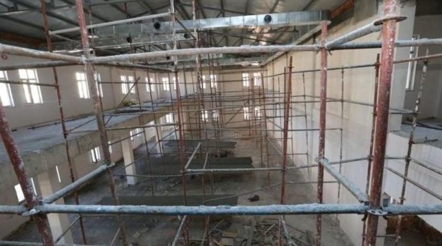 Vali &Ccedil;omaktekin Afad Ve 112 Acil &Ccedil;ağrı Merkezi İnşaatını İnceledi