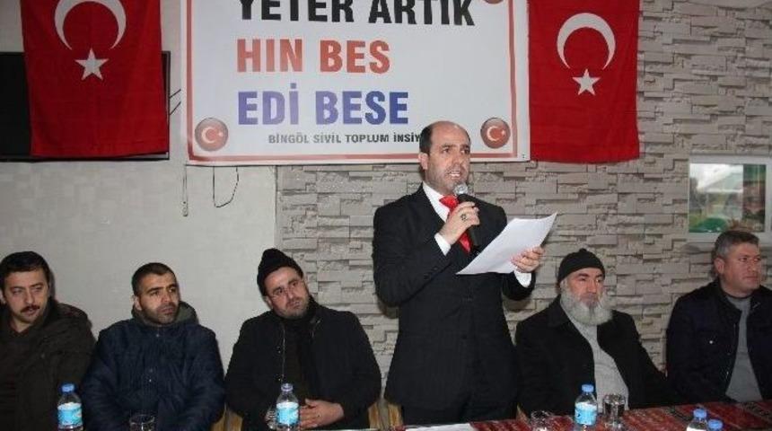 Bing&ouml;l&rsquo;de Ter&ouml;re &Uuml;&ccedil; Dilde Tepki