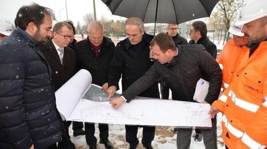 T-2 Tramvay Hattında &Ccedil;alışmalar Başladı