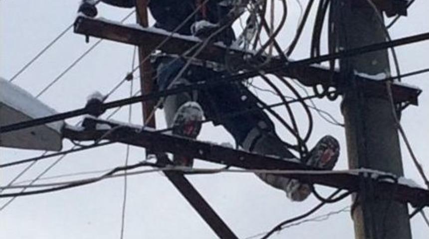 Yılbaşının İlk G&uuml;n&uuml;nde Uedaş Ekipleri İş Başında