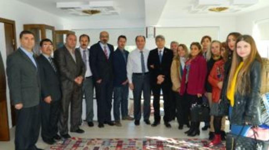 Soma Chp&rsquo;nin Yeni Y&ouml;netiminden Kaymakam Altıntaş&rsquo;a Ziyaret