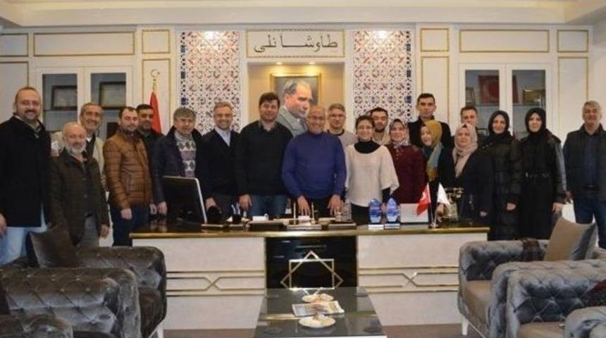 Ak Parti&rsquo;den Başkan G&uuml;ler&rsquo;e Tebrik Ziyareti