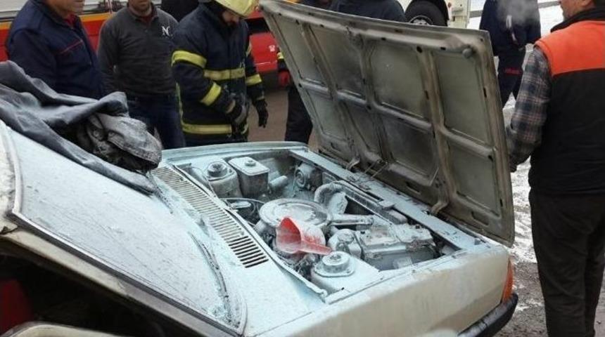 K&uuml;tahya&rsquo;da Ara&ccedil; Yangını