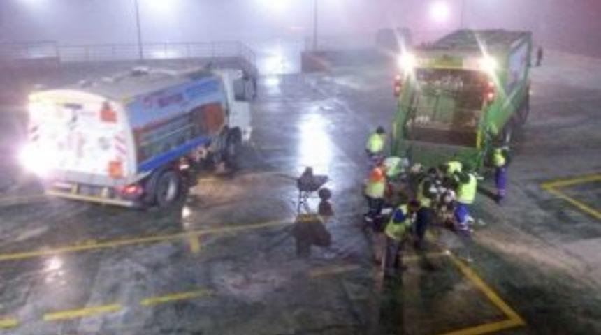 Ke&ccedil;i&ouml;ren&rsquo;de Pazaryerleri Hijyenik Hale Getiriliyor