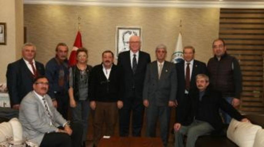 Muhtarlardan Başkan Kurt’a Ziyaret