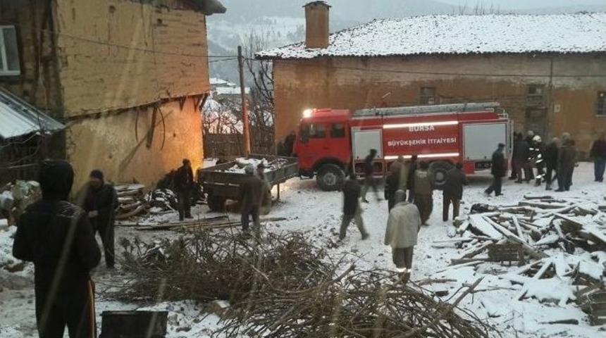 Dağ İl&ccedil;esinde Korkutan Yangın