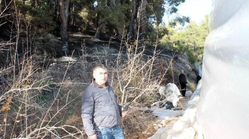 Kumluca&rsquo;da Orman Yangını