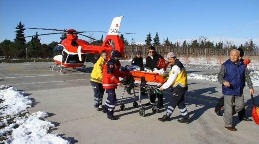 Kar Engeline Hava Ambulanslı &Ccedil;&ouml;z&uuml;m