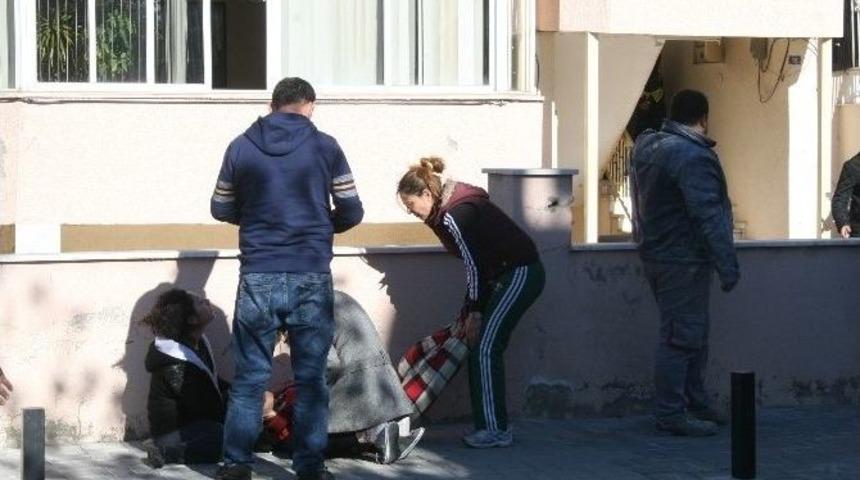 Marmaris&rsquo;te Ev Yangını; 1 Yaralı