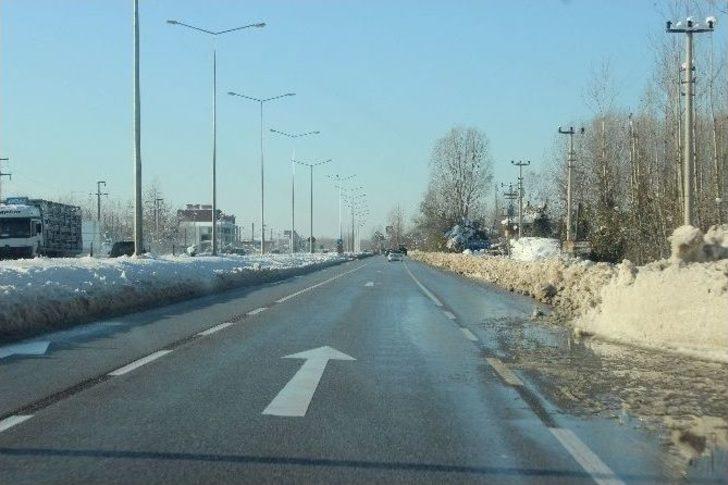 Çarşamba’da Karla Mücadele G4