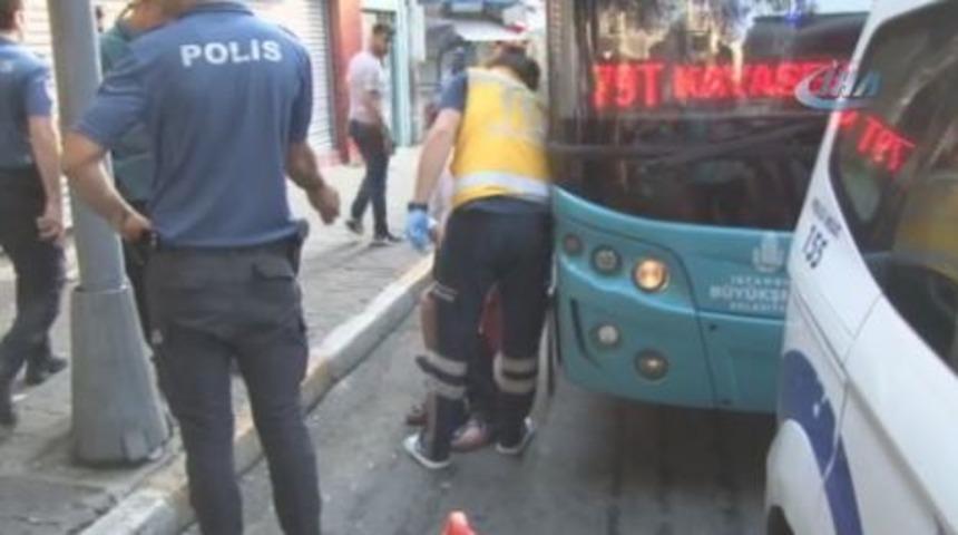 İstanbul'da özel halk otobüsü şoförüne bıçaklı saldırı