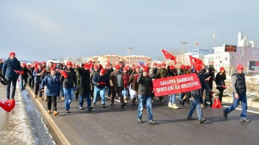 Sarıkamış Şehitleri Karasu&rsquo;da Anıldı