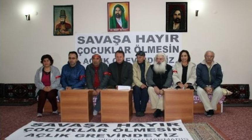 Marmaris&rsquo;te 8 Kişi A&ccedil;lık Grevine Başladı