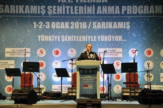 Bakan Kılıç, Sarıkamış Şehitlerini Anma Programına Katıldı 1