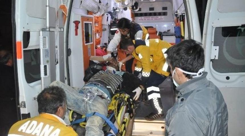 Kozan&rsquo;da Trafik Kazası: 2 Ağır Yaralı