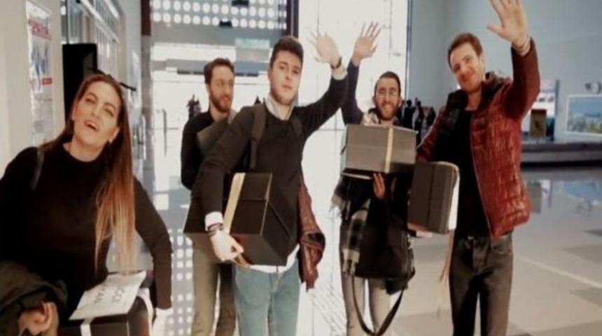 Edremit U&ccedil;uşunda Yılbaşı S&uuml;rprizi