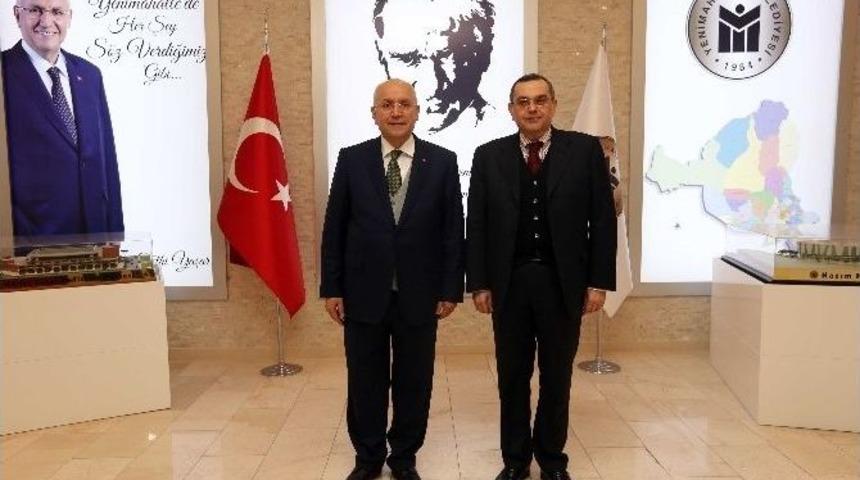 Azerbaycan&rsquo;ın Ankara B&uuml;y&uuml;kel&ccedil;isi Bağırov&rsquo;dan Yenimahalle Belediyesi&rsquo;ne Ziyaret