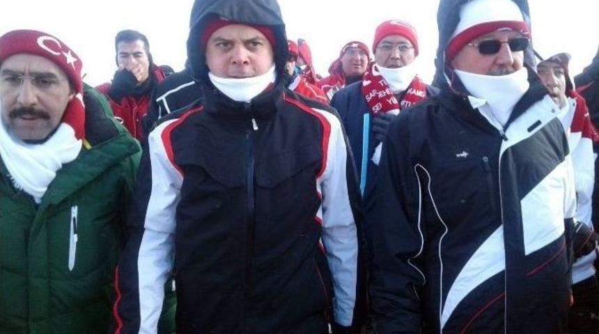 (d&uuml;zeltme) Sarıkamış Şehitlerini Anma Y&uuml;r&uuml;y&uuml;ş&uuml; Başladı