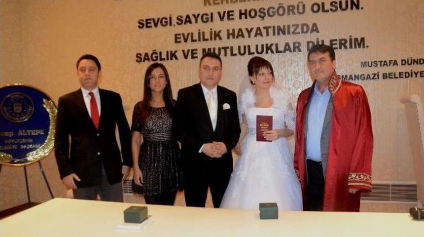 Osmangazi&rsquo;de Yabancı Gelin Ve Damat Rekoru