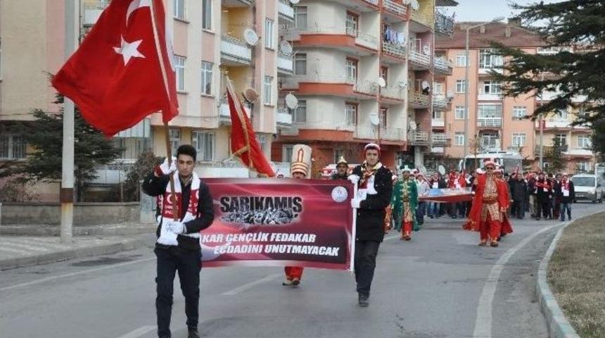 Akşehir Sarıkamış Şehitleri İ&ccedil;in Y&uuml;r&uuml;d&uuml;