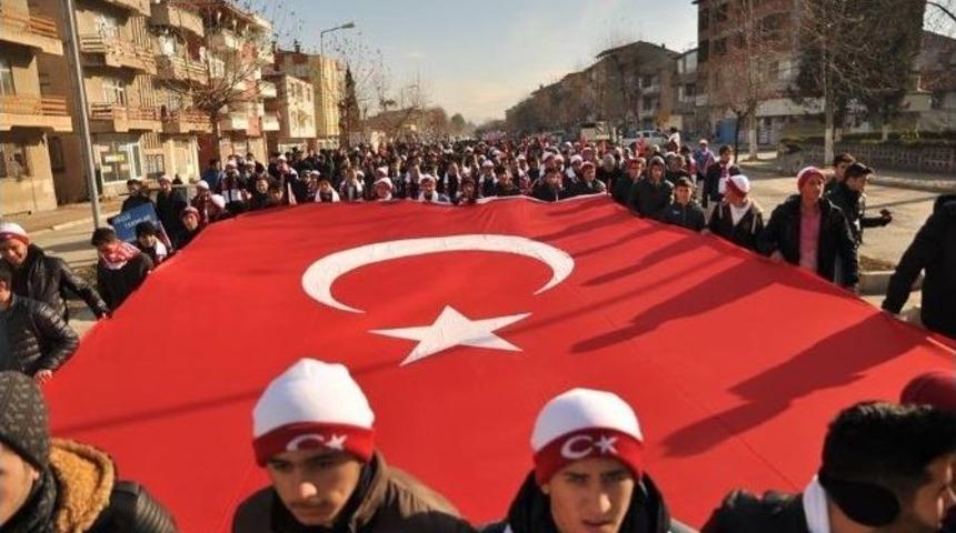 Tokat Sarıkamış Şehitleri İ&ccedil;in Y&uuml;r&uuml;d&uuml;