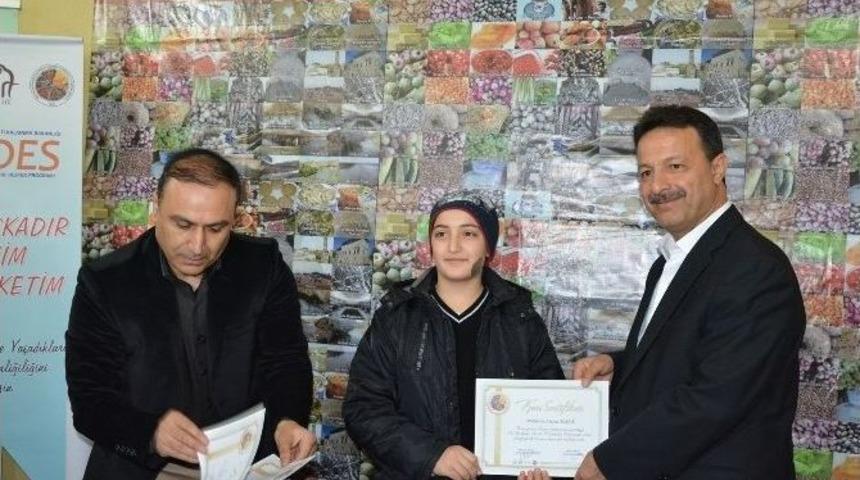 Kursiyerlere Sertifika Dağıtıldı