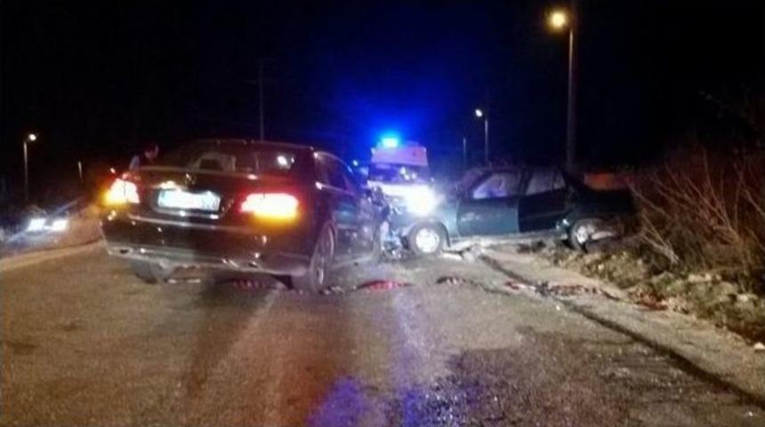 &Ccedil;al&rsquo;da Kaza: 4 Yaralı