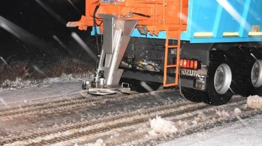 Tekirdağ&rsquo;da Kar Temizleme &Ccedil;alışmaları