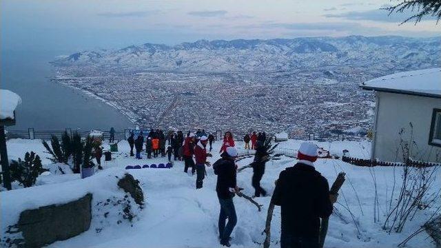 Ordu’da Gençlerden Sarıkamış Nöbeti