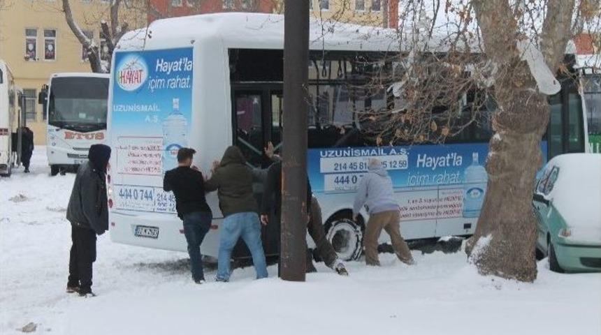 Edirne&rsquo;de Toplu Ulaşım Sistemi Aksadı