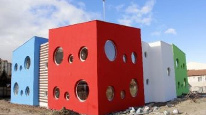 &Ccedil;ankaya&rsquo;nın 12. Kreşi Hızla Tamamlanıyor