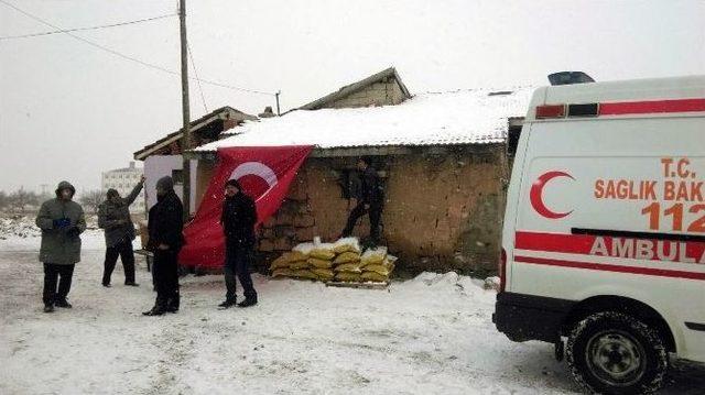 Şehidin Evine Acı Haber Çabuk Ulaştı