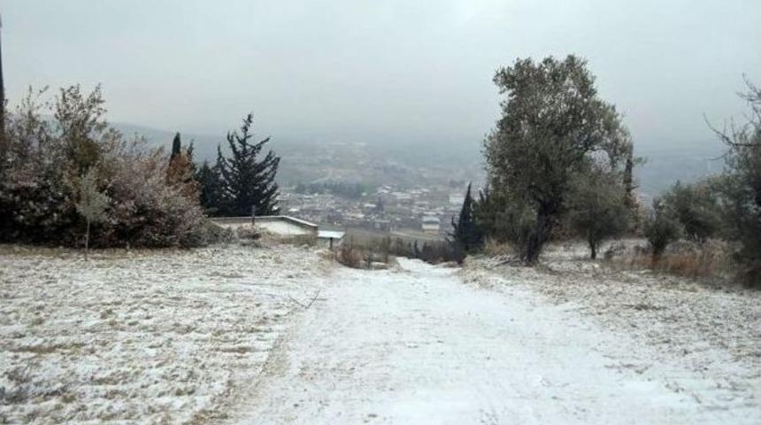 Hatay&rsquo;da Kar Yağışı